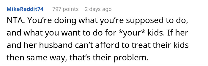 Reddit user discusses cheater wanting rich ex to provide for her kids, frustrated he only takes son on fancy trips. Reddit user discusses cheater wanting rich ex to provide for her kids, frustrated he only takes son on fancy trips.