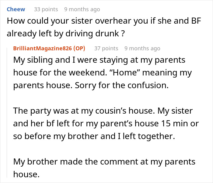 Reddit conversation about a pregnant woman going no-contact with her sister after a Thanksgiving disaster. Reddit conversation about a pregnant woman going no-contact with her sister after a Thanksgiving disaster.