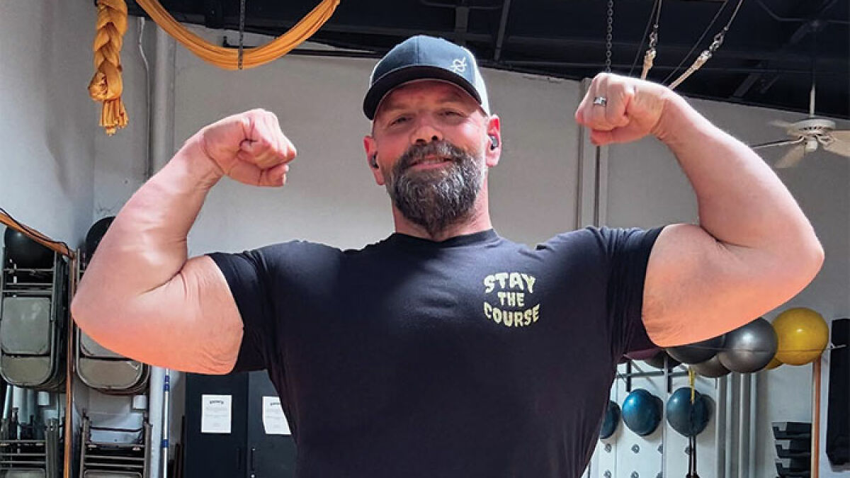 My Name Is Earl actor flexing muscles and showing off a stunning new look after major weight loss.