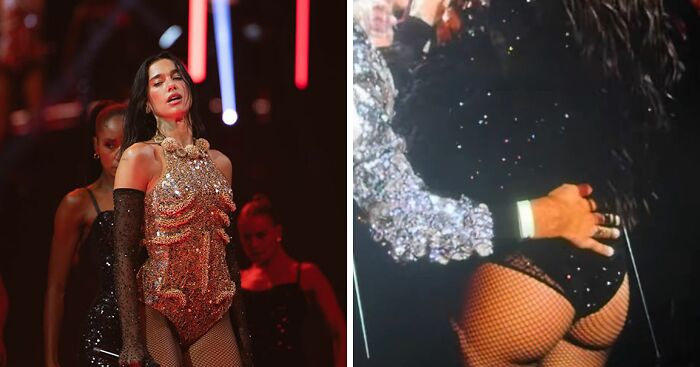 “This King Deserves A Raise”: Dua Lipa’s Guard Stops Fan From Touching Her At LA Concert