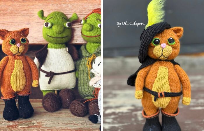 Puss In Boots Knitting Pattern By Olga Oslopova