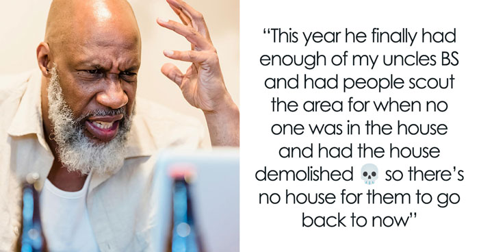 Freeloading Guy And Mistress Refuse To Leave Brother’s Home For Years, He Demolishes It As Revenge