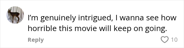 User comment expressing curiosity and anticipating how the Margot Robbie Wuthering Heights trailer will unfold despite negative opinions. User comment expressing curiosity and anticipating how the Margot Robbie Wuthering Heights trailer will unfold despite negative opinions.