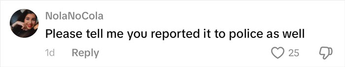 Comment from user NolaNoCola asking if the disturbing discovery was reported to police, related to family rushing out of rental house incident. Comment from user NolaNoCola asking if the disturbing discovery was reported to police, related to family rushing out of rental house incident.