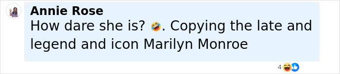 Screenshot of a social media comment reacting to Sydney Sweeney's latest transformation embracing MAGA, with laughing emojis. Screenshot of a social media comment reacting to Sydney Sweeney's latest transformation embracing MAGA, with laughing emojis.