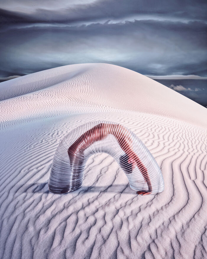 Creative Shooting During Morning On Archer Dunes Beach