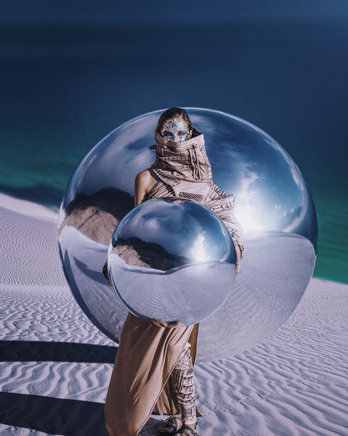 Creative Shooting During Morning On Archer Dunes Beach