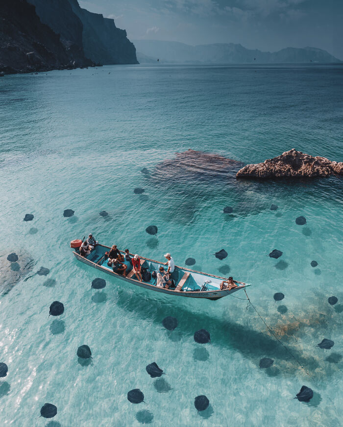 Crystal Clear Water In Socotra Island