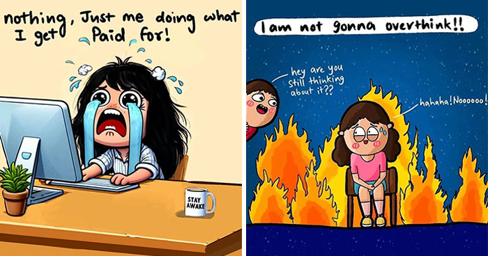 This Indian Artist Made 50 Simple Yet Deeply Relatable Comics About Everyday Feelings