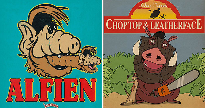 What If Your Favorite Cartoons Were Horror Movies? This Artist Has The Answer (50 New Pics)