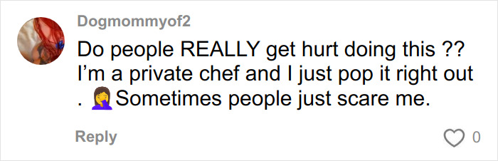 Social media comment questioning the risk of avocado hands injury, shared amid doctor’s warning on common avocado handling mistake. Social media comment questioning the risk of avocado hands injury, shared amid doctor’s warning on common avocado handling mistake.