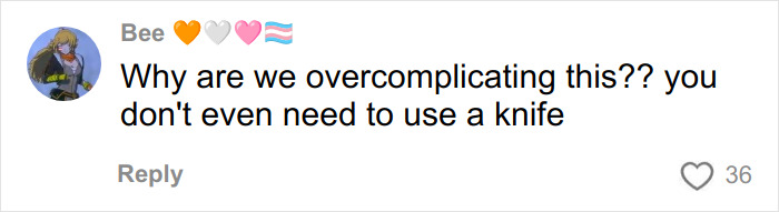 Social media comment about avoiding knife use related to doctor's avocado hands warning viral after ER visits. Social media comment about avoiding knife use related to doctor's avocado hands warning viral after ER visits.