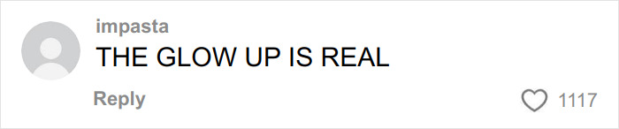 Comment on a social media post saying the glow up is real, expressing approval and admiration for a woman's transformation after removing her nose ring. Comment on a social media post saying the glow up is real, expressing approval and admiration for a woman's transformation after removing her nose ring.
