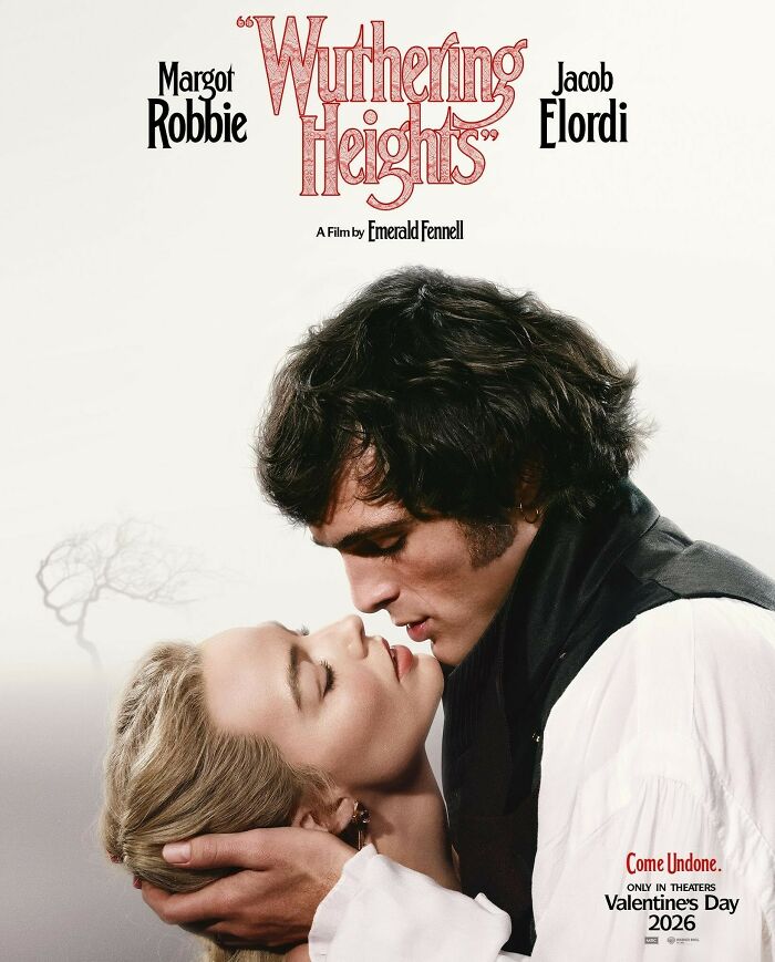 Margot Robbie and Jacob Elordi in Wuthering Heights movie poster promoting the provocative trailer and expert opinions. Margot Robbie and Jacob Elordi in Wuthering Heights movie poster promoting the provocative trailer and expert opinions.
