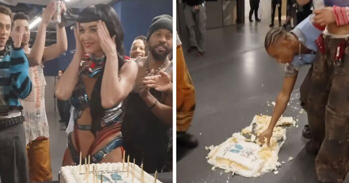 “Having A Midlife Crisis”: Fans Furious After Katy Perry Hurls Her Birthday Cake At Crew Members