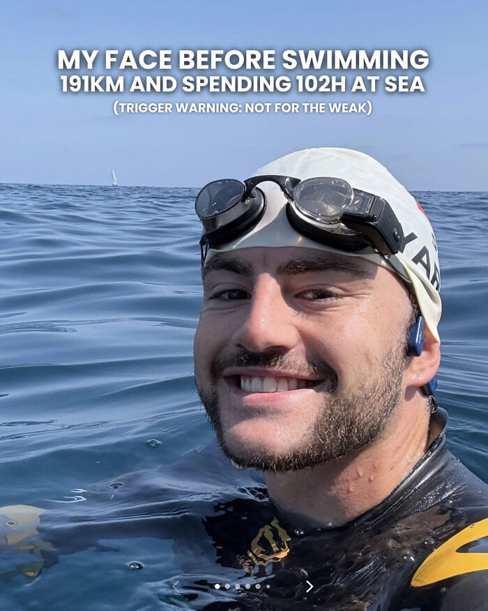 Man Who Swam For 110 Miles Without Sleeping Reveals "Intense" Hallucinatory Experience Man Who Swam For 110 Miles Without Sleeping Reveals "Intense" Hallucinatory Experience