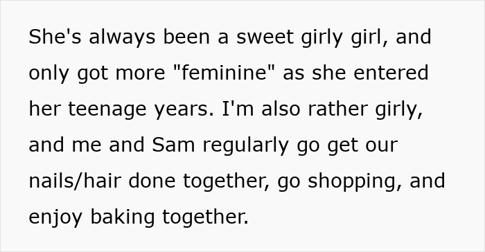 Alt text: Mom admits she likes one daughter more with girly activities like shopping, baking, and getting nails and hair done together Alt text: Mom admits she likes one daughter more with girly activities like shopping, baking, and getting nails and hair done together