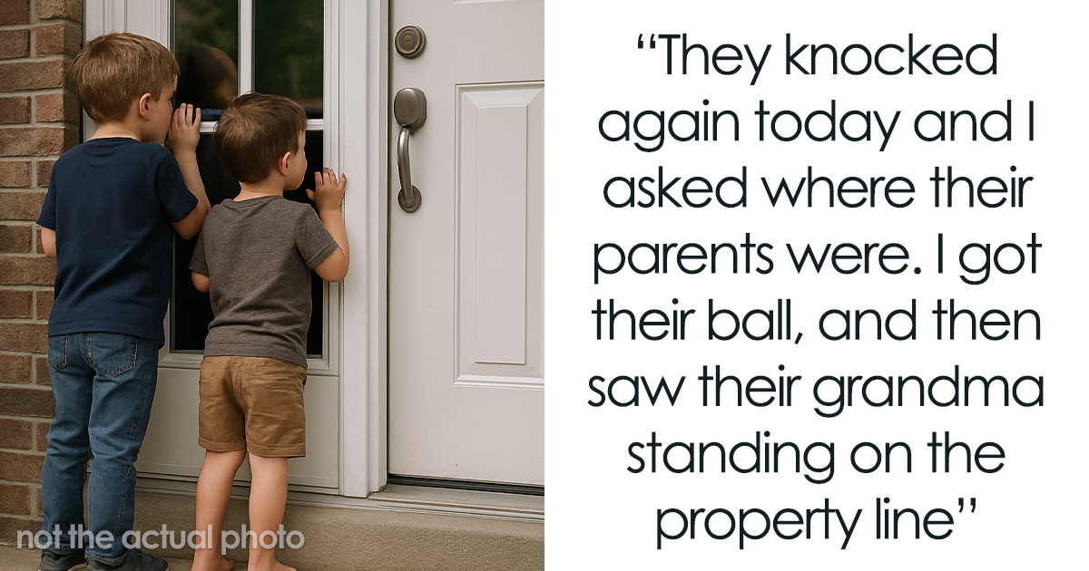 Neighborhood Kids Keep Invading Woman’s Privacy, Their Grandma Turns