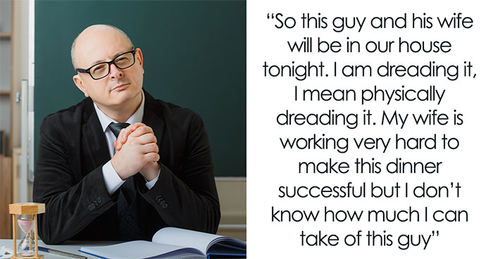 Man Prepares For Another Party Ruined By Wife’s Know-It-All Friend, Considers Speaking Up