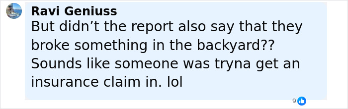 Comment about insurance claim linked to disturbing doorbell prank involving masked trio in a backyard setting. Comment about insurance claim linked to disturbing doorbell prank involving masked trio in a backyard setting.