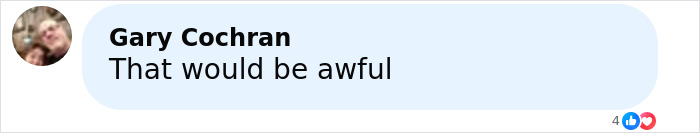 Commenter Gary Cochran reacting to a post about a man with a 4-lb face tumor seeking urgent help. Commenter Gary Cochran reacting to a post about a man with a 4-lb face tumor seeking urgent help.