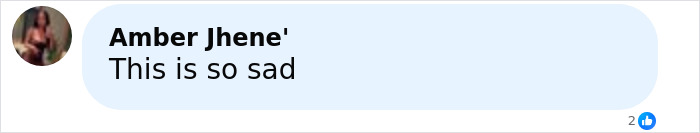 Woman commenting on social media post expressing sadness about man with 4-lb face tumor seeking urgent medical help. Woman commenting on social media post expressing sadness about man with 4-lb face tumor seeking urgent medical help.