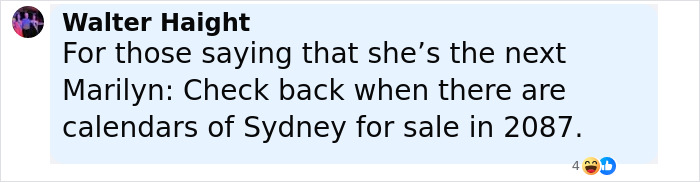 Comment on Sydney Sweeney’s latest transformation, with fans reacting to her really embracing the MAGA look. Comment on Sydney Sweeney’s latest transformation, with fans reacting to her really embracing the MAGA look.