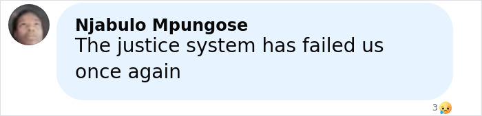 Comment from Njabulo Mpungose expressing frustration with the justice system after monster who strangled over 100 young girls goes free. Comment from Njabulo Mpungose expressing frustration with the justice system after monster who strangled over 100 young girls goes free.