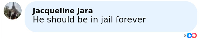 Comment from Jacqueline Jara stating he should be in jail forever about monster who strangled over 100 young girls case. Comment from Jacqueline Jara stating he should be in jail forever about monster who strangled over 100 young girls case.