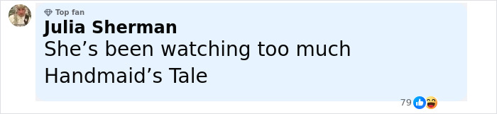 Comment from Julia Sherman reacting to Meghan Markle's Paris Fashion Week appearance, sparking hilarious reactions online. Comment from Julia Sherman reacting to Meghan Markle's Paris Fashion Week appearance, sparking hilarious reactions online.