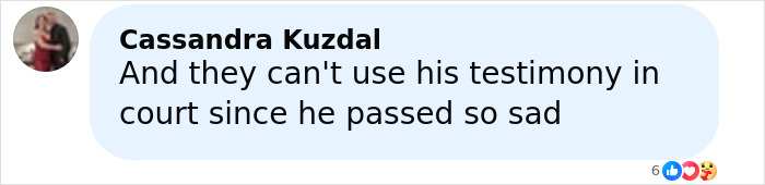 Screenshot of a Facebook comment discussing the testimony of a Florida dad-to-be after waking from a coma. Screenshot of a Facebook comment discussing the testimony of a Florida dad-to-be after waking from a coma.