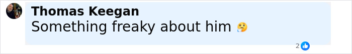 Comment by Thomas Keegan saying something freaky about him, discussing a very creepy relationship involving David Beckham. Comment by Thomas Keegan saying something freaky about him, discussing a very creepy relationship involving David Beckham.