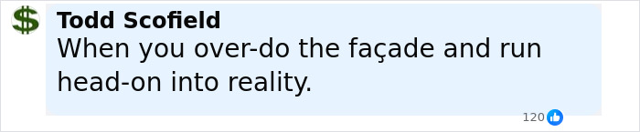 Comment on social media by Todd Scofield criticizing overdoing facade, relating to influencer passing away after Fox Eyes surgery complications. Comment on social media by Todd Scofield criticizing overdoing facade, relating to influencer passing away after Fox Eyes surgery complications.