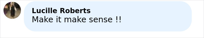 Text message from Lucille Roberts saying make it make sense in a light blue chat bubble referencing haunting 911 call and mom confession.