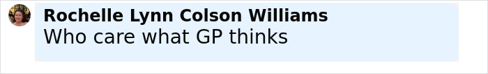 Comment by Rochelle Lynn Colson Williams stating who cares about Gwyneth Paltrow's opinion amid Timothée Chalamet news. Comment by Rochelle Lynn Colson Williams stating who cares about Gwyneth Paltrow's opinion amid Timothée Chalamet news.