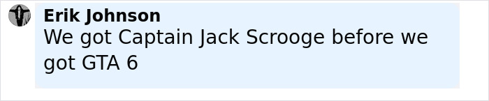 Screenshot of a social media comment about Johnny Depp’s new movie role facing backlash from critics. Screenshot of a social media comment about Johnny Depp’s new movie role facing backlash from critics.
