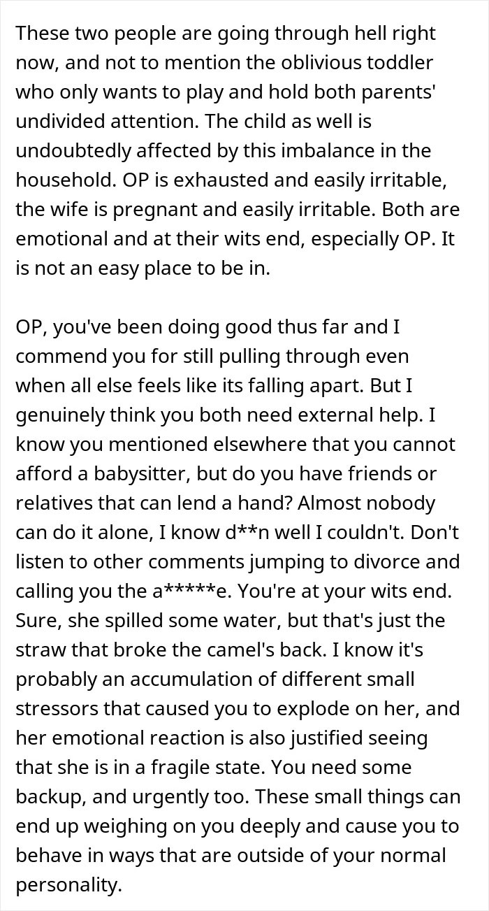 Man snaps at pregnant bedridden wife, highlighting tensions from work meeting disruptions and emotional needs during pregnancy. Man snaps at pregnant bedridden wife, highlighting tensions from work meeting disruptions and emotional needs during pregnancy.