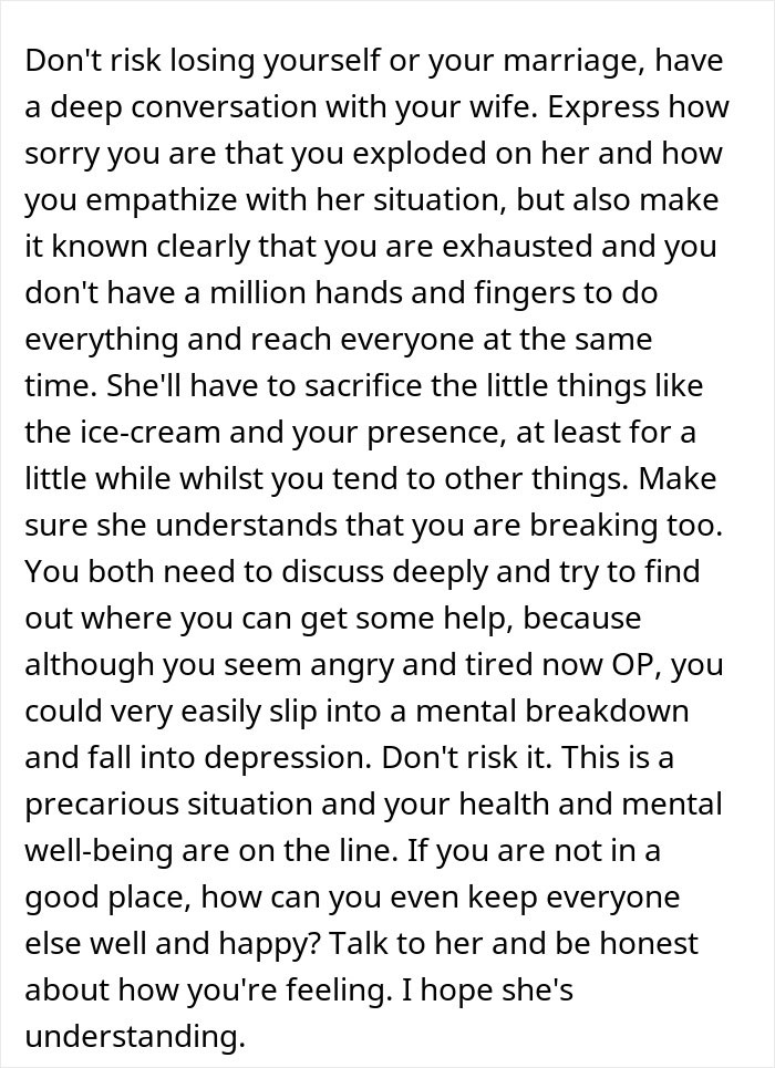 Man snaps at pregnant bedridden wife for being needy, causing tension during his important work meeting. Man snaps at pregnant bedridden wife for being needy, causing tension during his important work meeting.