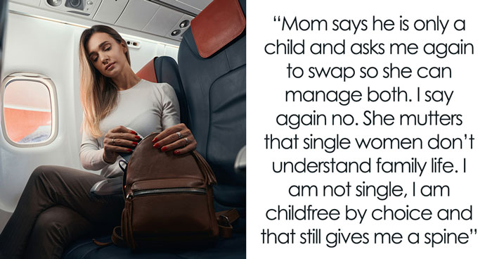 Family Try To Guilt-Trip Woman Into Giving Up Her Expensive Seat, Chaos Ensues At Cruising Altitude