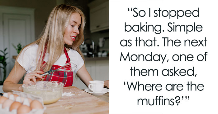 Woman Quits Baking For Colleagues After They Give Her A Nickname She Dislikes