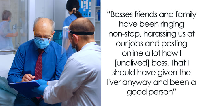 Boss Falsely Accuses His Employee Of Theft, Losing His Only Chance At A Liver Transplant