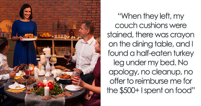 Mom Hosts Thanksgiving For Ungrateful Fam And Draws A Line, Relatives Get Very Upset