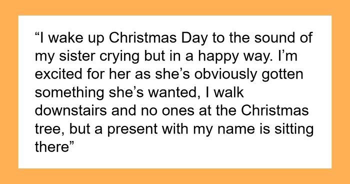 Teen Storms Out After Christmas Gifts Show How Parents Always Favor Golden Child Over Them