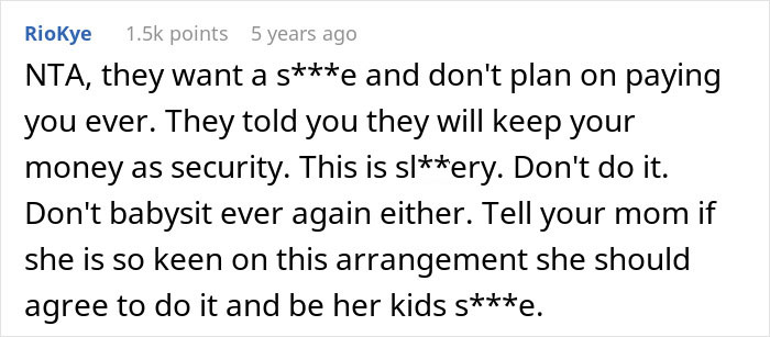Man Asks Sister To Be His Live-In Nanny, Thinks She’ll Agree To His Unhinged Rules: “Go To Hell” Man Asks Sister To Be His Live-In Nanny, Thinks She’ll Agree To His Unhinged Rules: “Go To Hell”