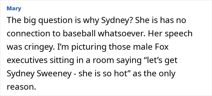 Sydney Sweeney Divides Fans With Her World Series Game 4 Intro: “Who Invited You?” Sydney Sweeney Divides Fans With Her World Series Game 4 Intro: “Who Invited You?”