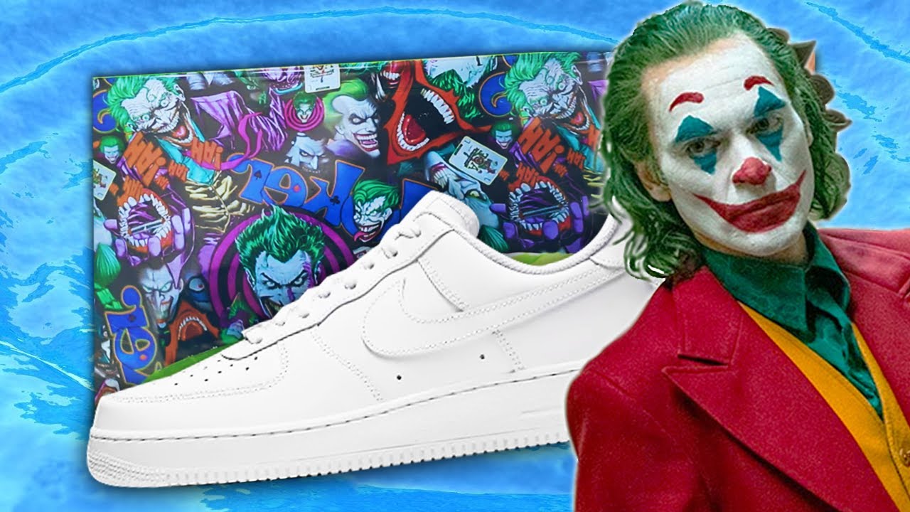 3.2 Million Views. Hydro Dip Joker Shoes