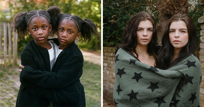 Eleonora Collini’s Twin Portraits Reveal How Similar And Different Siblings Can Be (30 Pics)