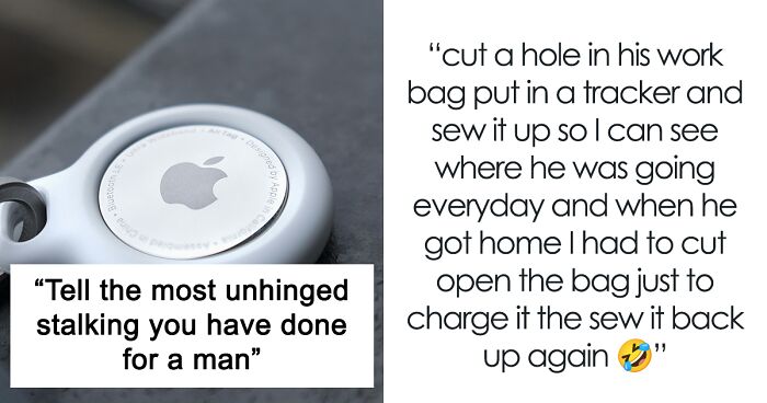 Alt text: Apple AirTag used for stalking, illustrating extreme stalking stories shared by women that are on another level.