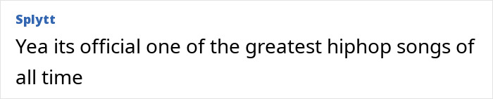 Comment text on a white background reading yea its official one of the greatest hiphop songs of all time related to hard rock cover of 50 Cent’s Many Men viral amid AI music boom. Comment text on a white background reading yea its official one of the greatest hiphop songs of all time related to hard rock cover of 50 Cent’s Many Men viral amid AI music boom.