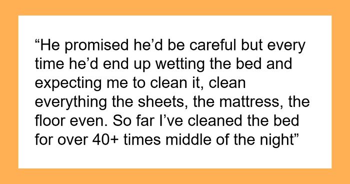 Wife Wakes Up To Hubs’s Bedwetting For The 40th Time, She’s Had Enough, He Calls Her A Monster